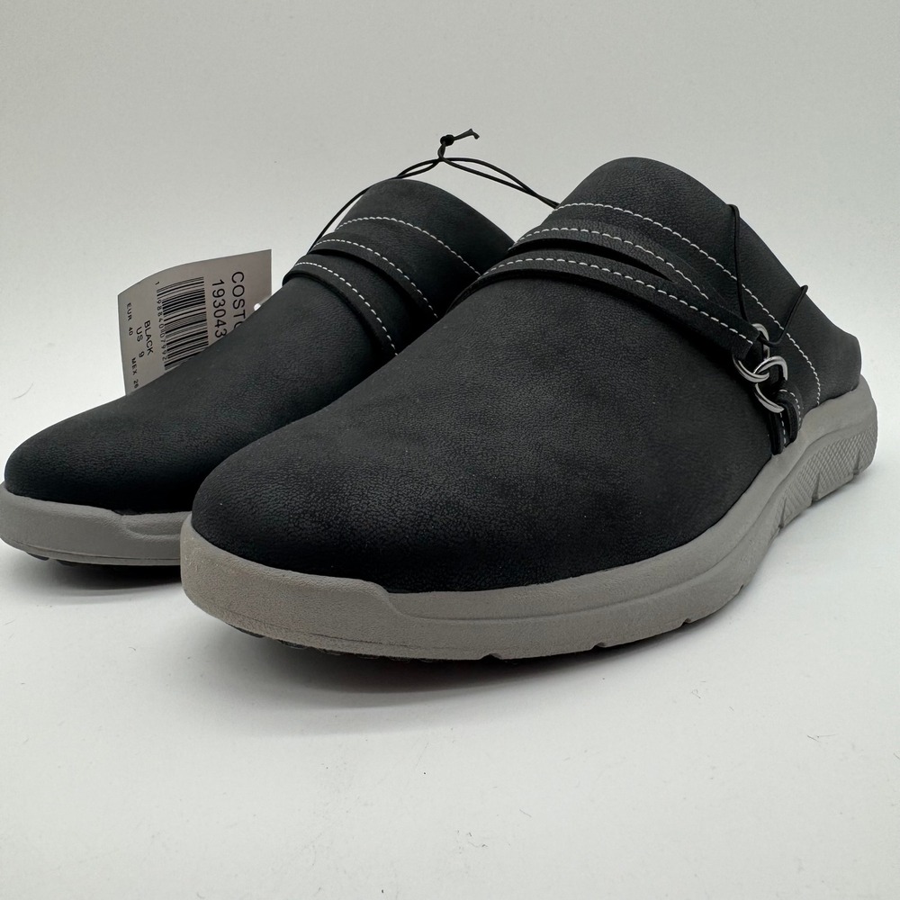 J Sport Gina Black Slip On Comfort Clogs Women's Size 9 New Box